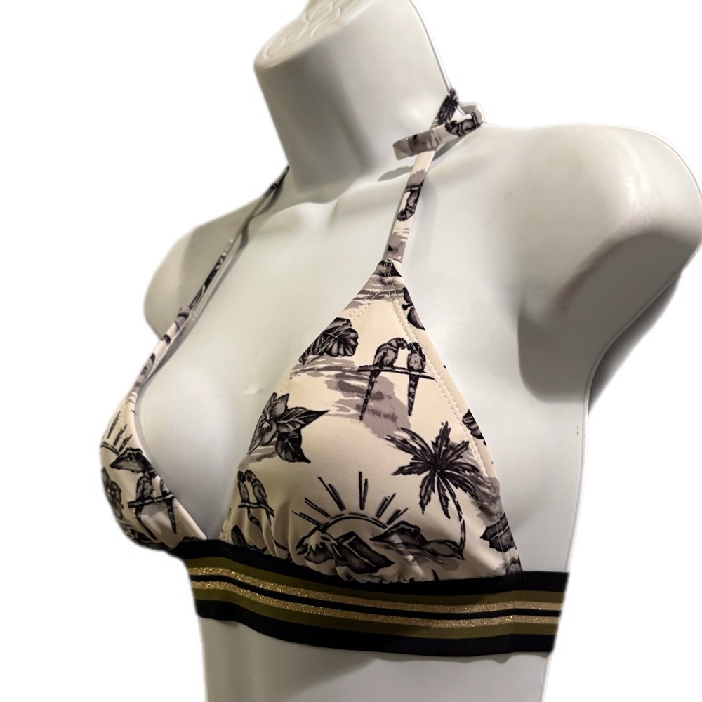 Xhilaration Tropical Print‎ Bikini Top